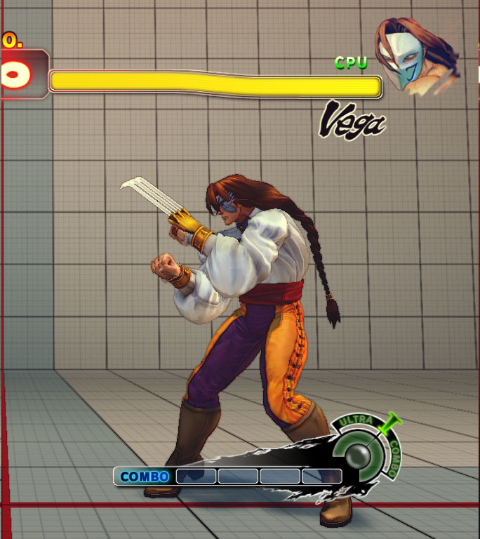 Super Street Fighter IV Arcade Edition Costumes Vega's Costumes