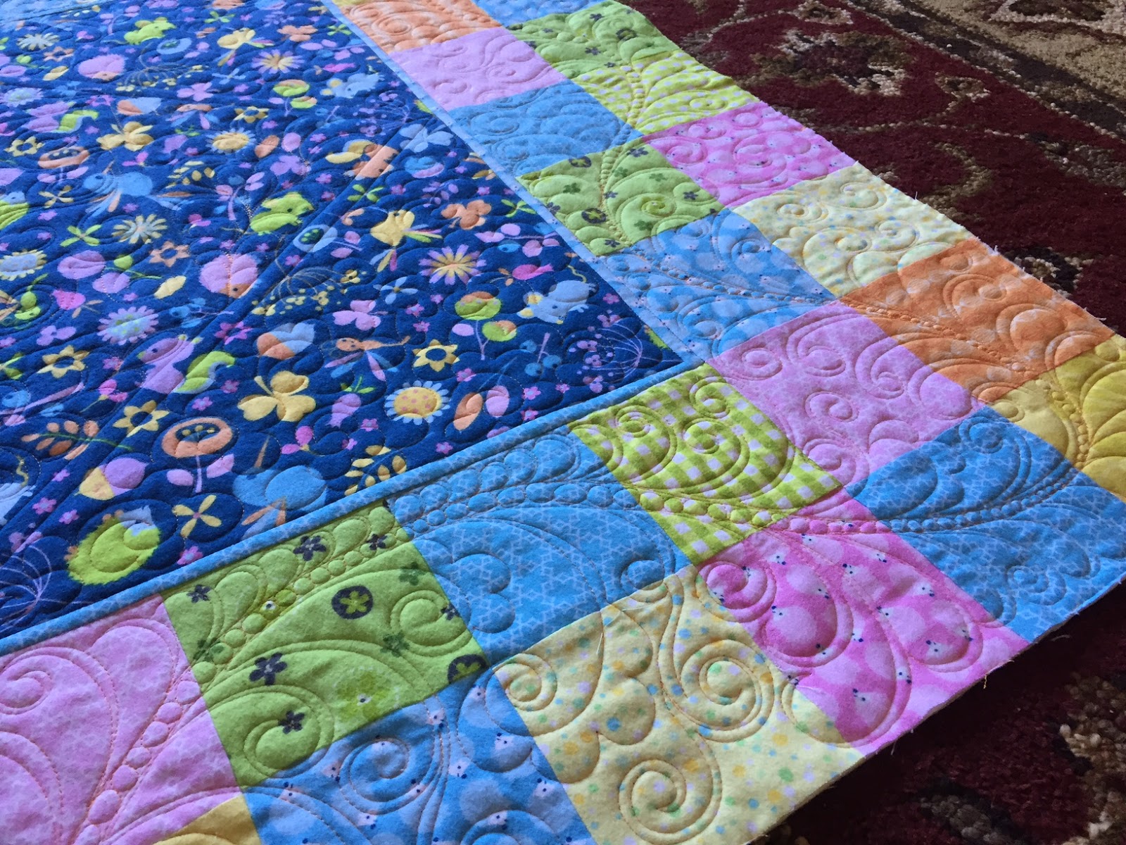 Carrie On The Prairie Peggy's Soft Baby Quilt