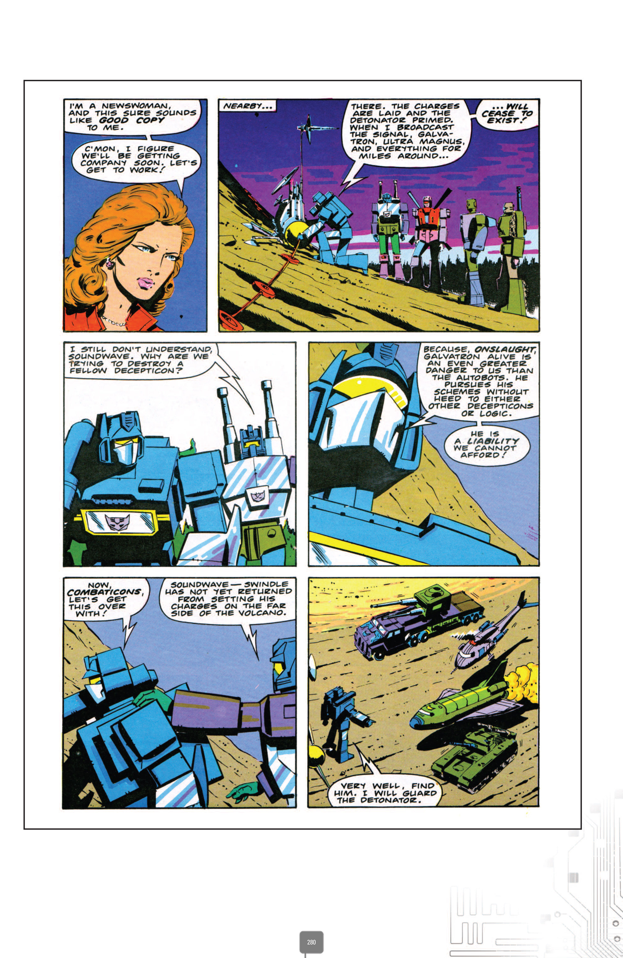 Read online The Transformers Classics UK comic -  Issue # TPB 4 - 280