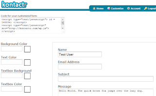 Cara Membuat Contact Form di Blog