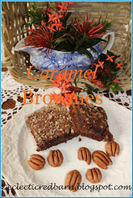 Eclectic Red Barn: Caramel Brownies 