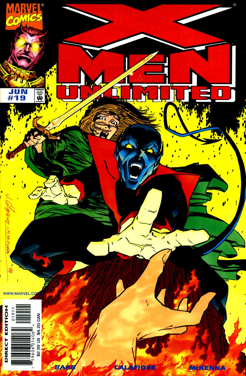 Read online X-Men Unlimited (1993) comic -  Issue #19 - 1
