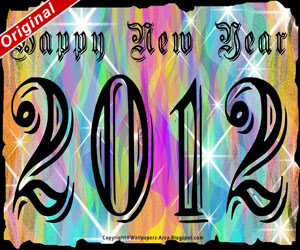 Free Download Happy New Year 2012 Card Wallpapers
