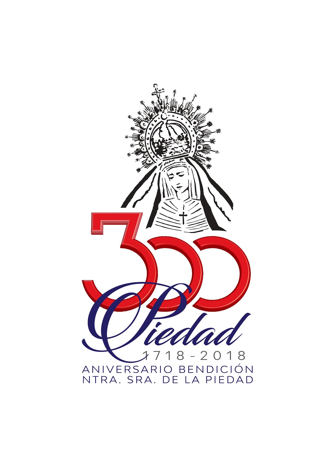 Logo de los 300 años de Piedad