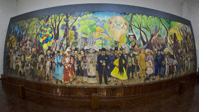 antrophistoria: 'Sueño de una tarde dominical en la Alameda Central' de ...