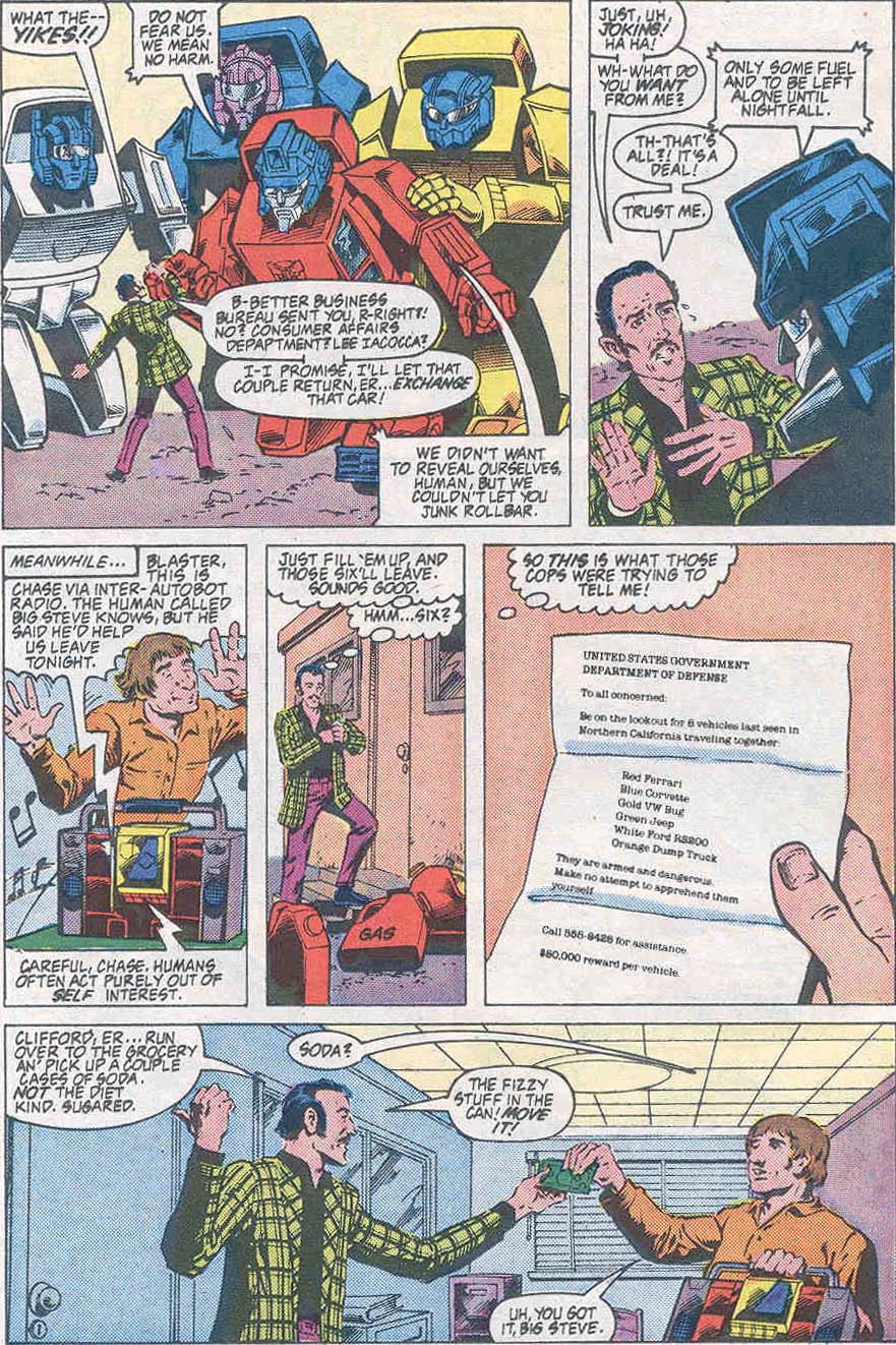 The Transformers (1984) issue 32 - Page 13