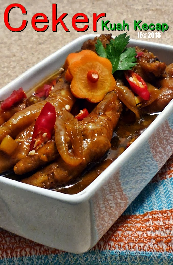 Resep Ceker Kuah kecap