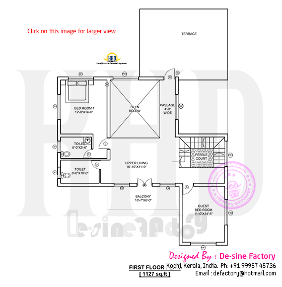 Floor plan first floor Floor plan first floor