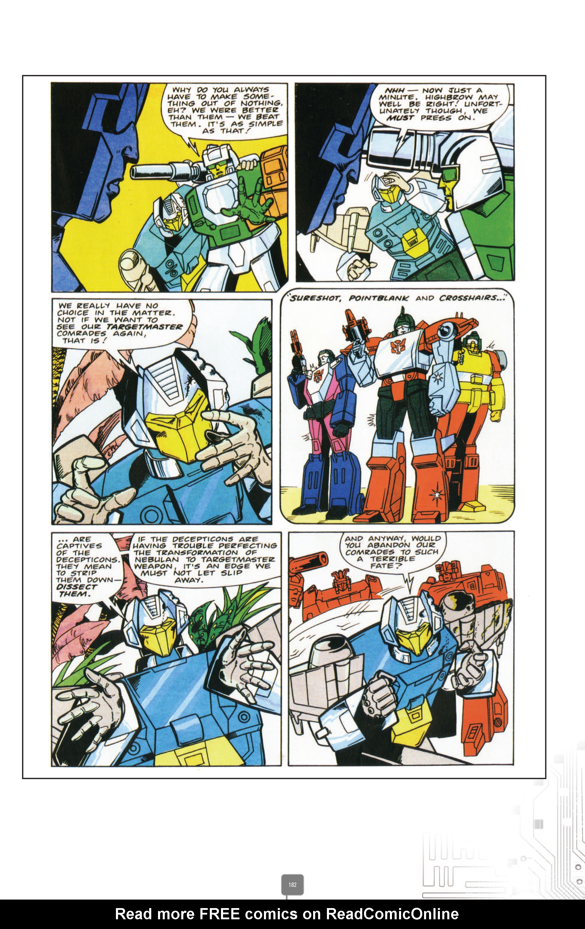 Read online The Transformers Classics UK comic -  Issue # TPB 4 - 182