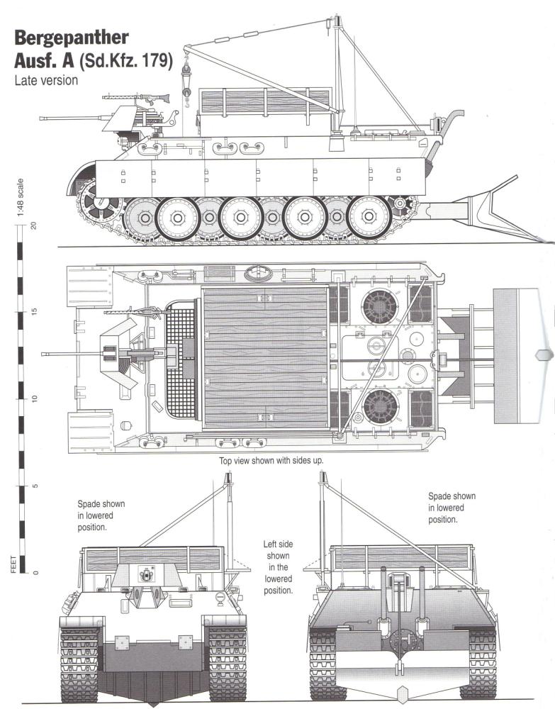 TAKOM TAK2102 1/35 BergePanther Ausf.D Umbau Seibert 1945 w/ Full Interior