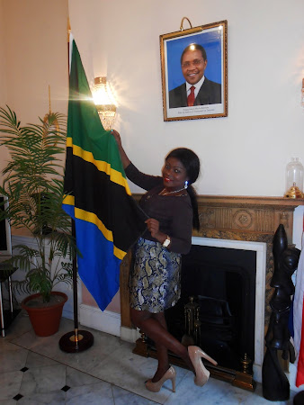 UPDATING MY LOVE OF MY TANZANIAN FLAG 13/08/2013 PROUD''