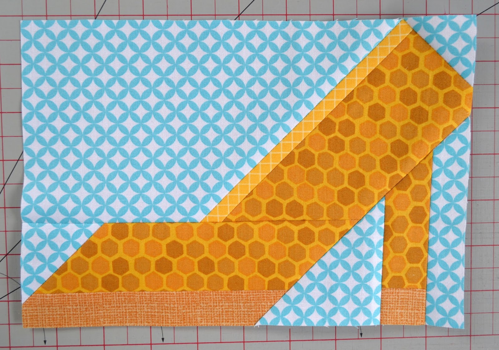 Sew Fresh Quilts High Heel Shoe quilt block tutorial
