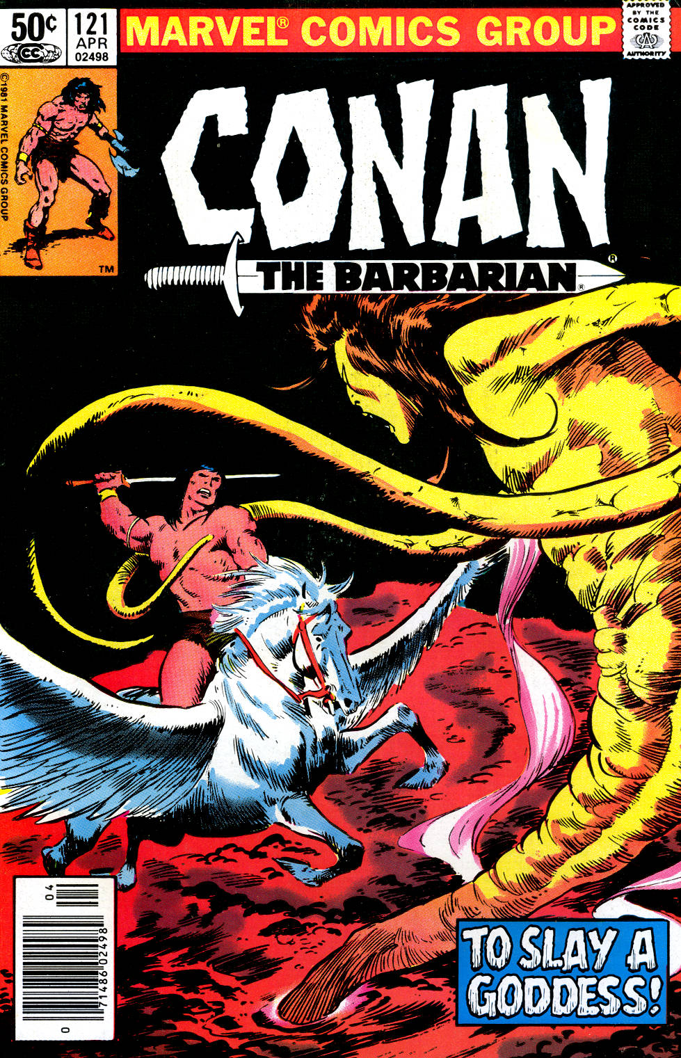 Read online Conan the Barbarian (1970) comic -  Issue #121 - 1
