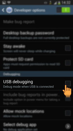 Cara mengaktifkan USB Debugging pada samsung Galaxy S4