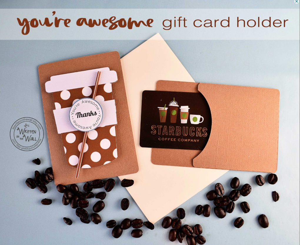 Starbucks Gift Card Holder