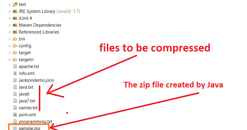 creating a zip folder creating a zip folder