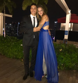Karolina Pliskova With Boyfriend In Singapore