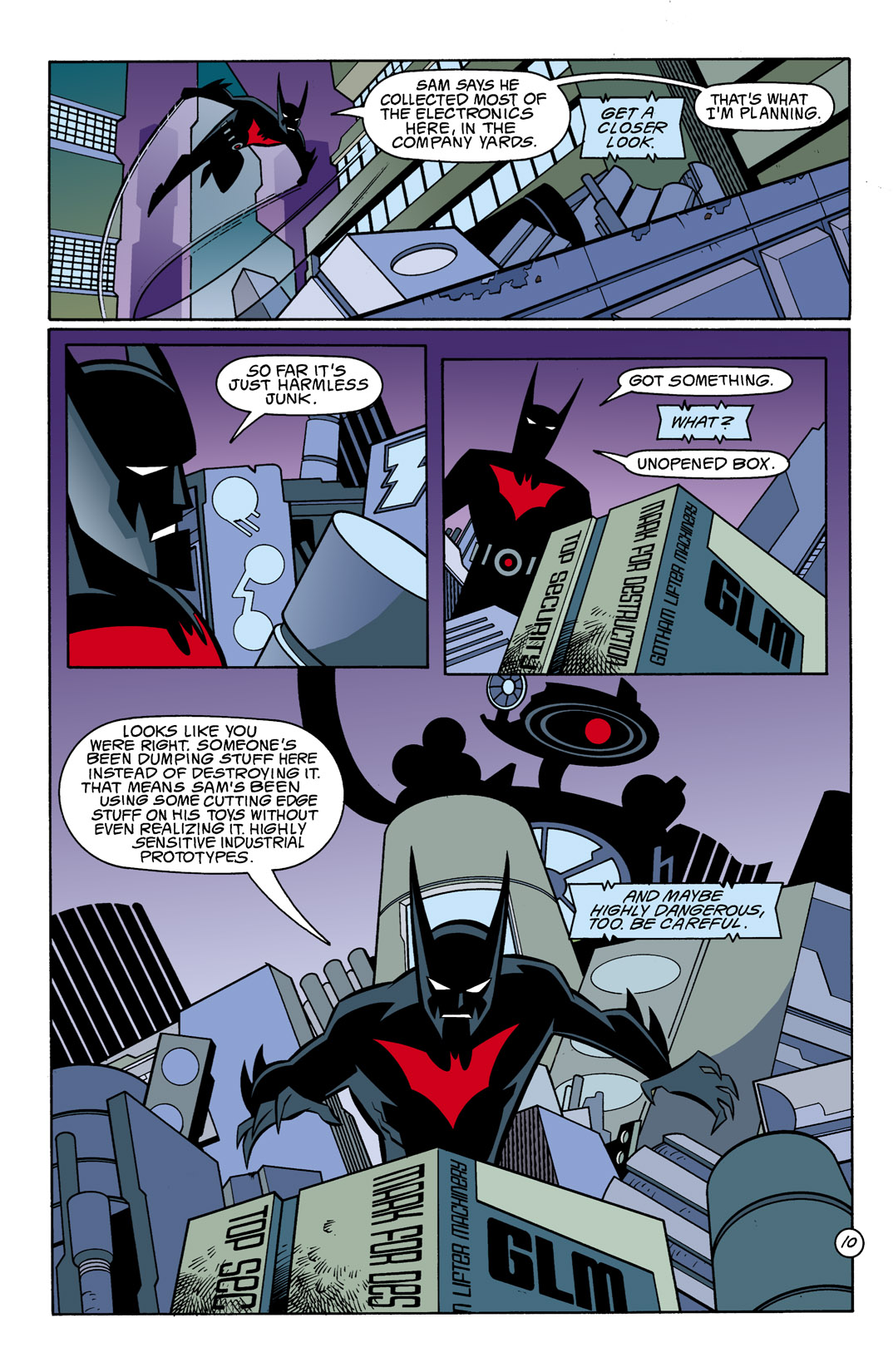 Read online Batman Beyond [II] comic -  Issue #10 - 11