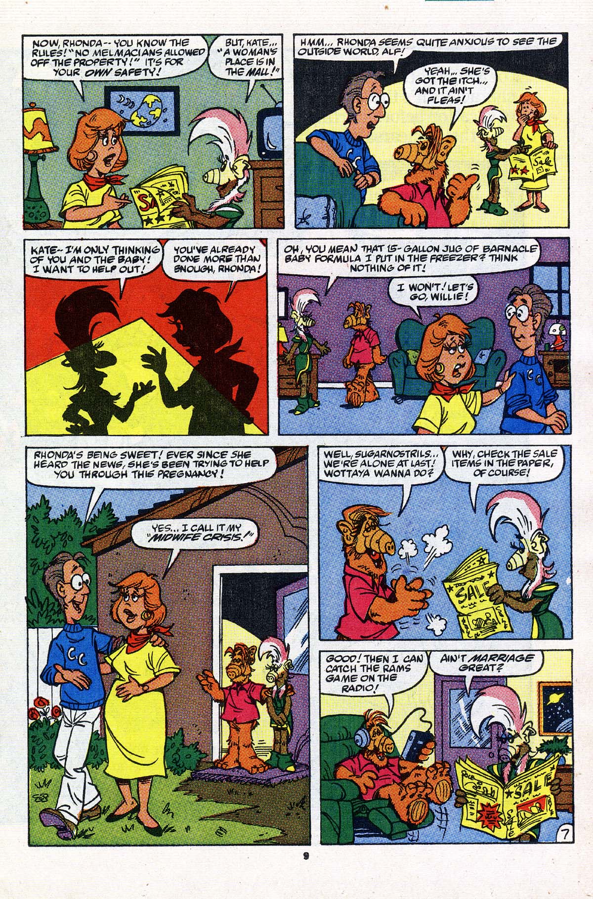 Read online ALF comic -  Issue #24 - 8