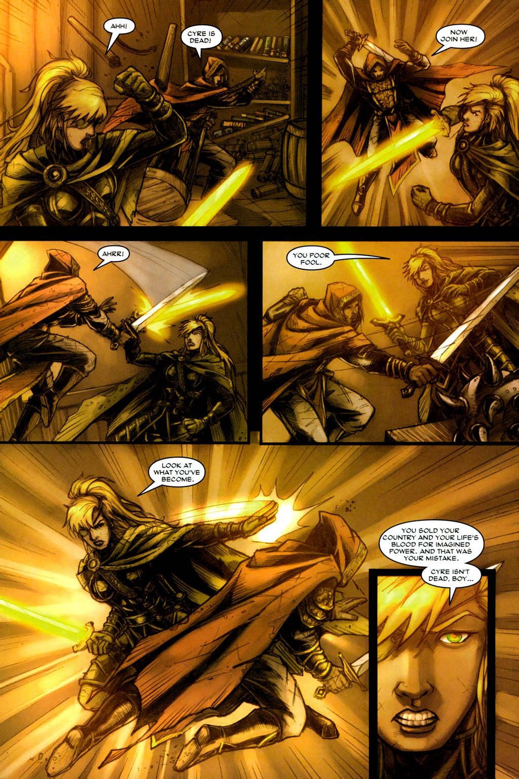 Read online Eberron: Eye Of The Wolf comic -  Issue # Full - 42