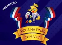 Promoção Você na Final do Futebol Feminino com VISA