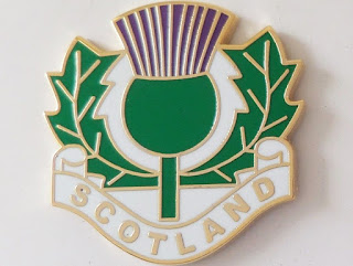 Fuente: https://www.1000flags.co.uk/scotland-thistle-worded-pin-badge---t1235-41600-p.asp El cardo escocés: el espinoso asunto de un símbolo nacional