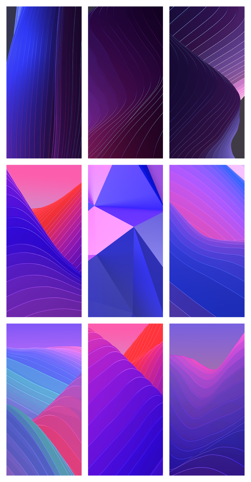 12 free simple abstract backgrounds for phone [1080x1920]