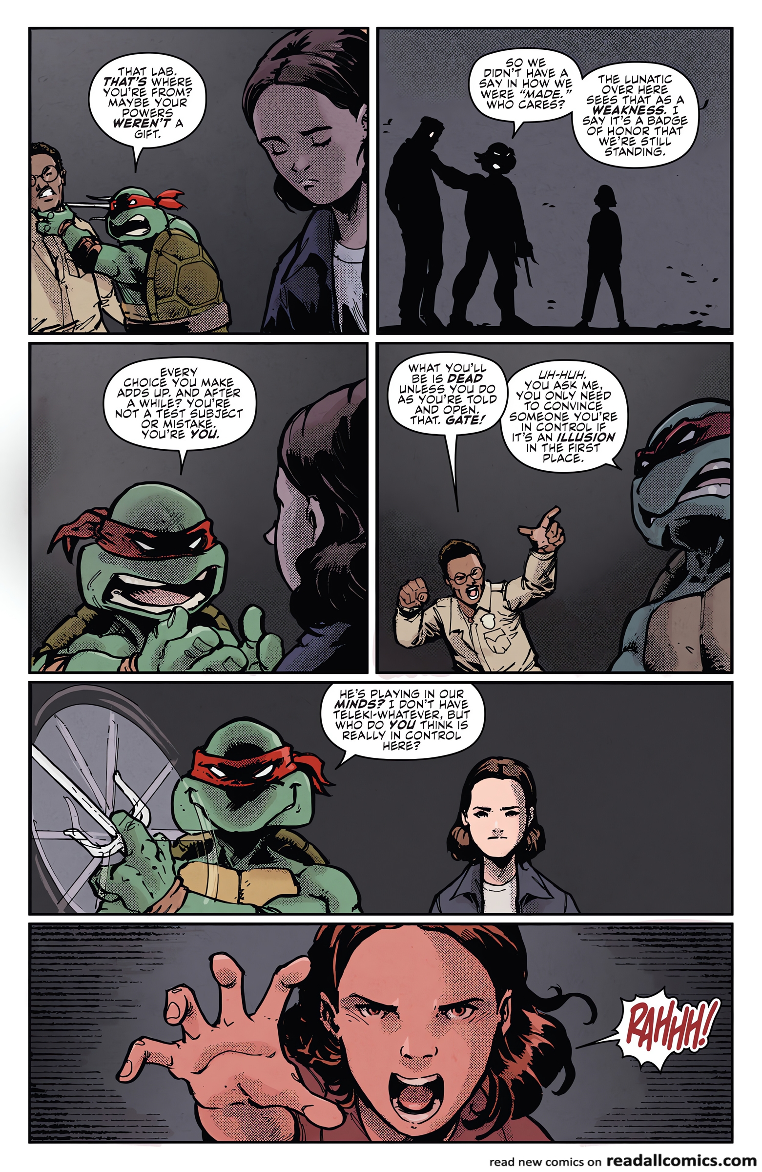Teenage Mutant Ninja Turtles x Stranger Things chapter 3 page 6