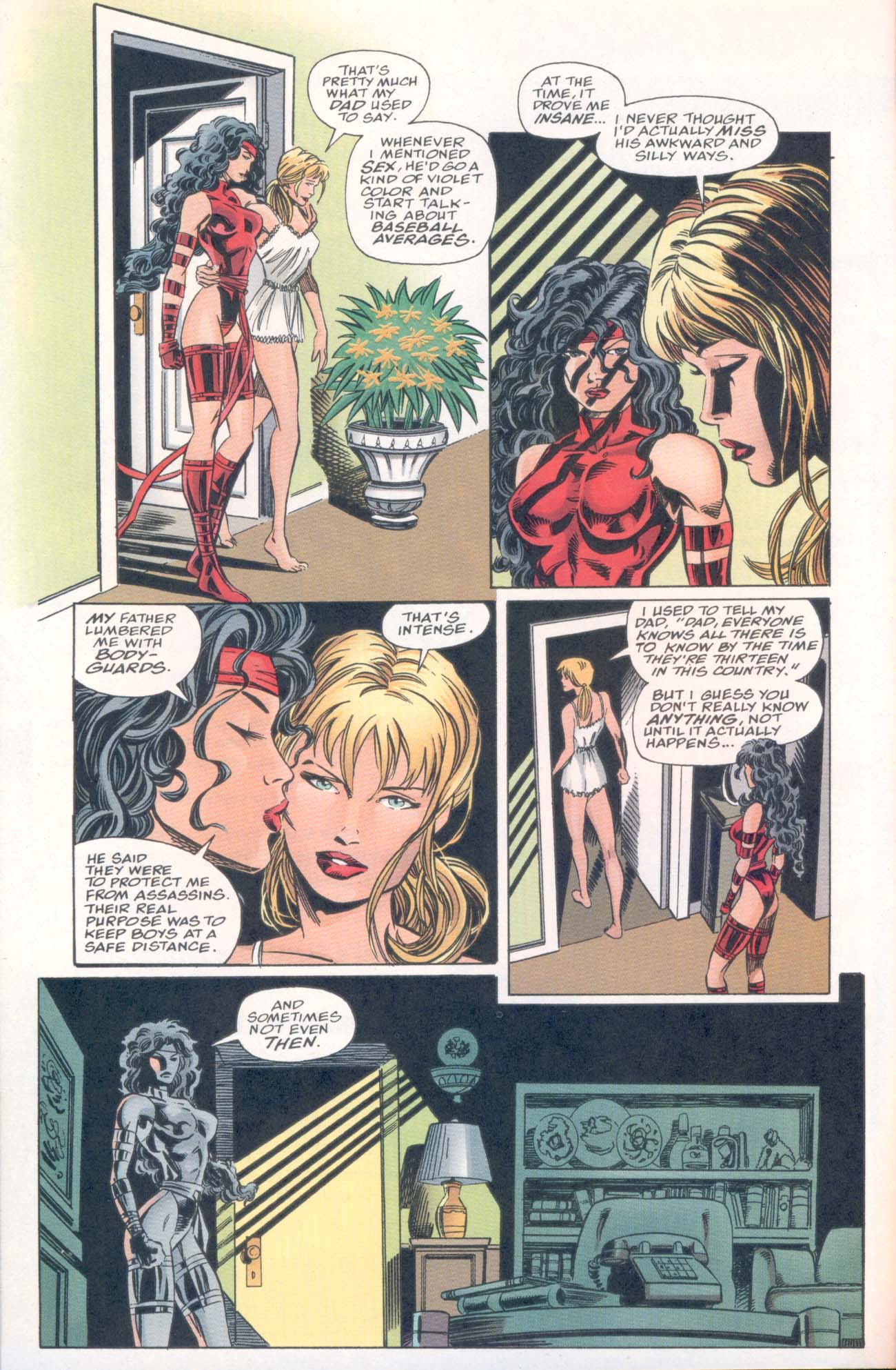Elektra (1996) Issue #10 - Flowers & Flamethrowers #11 - English 23