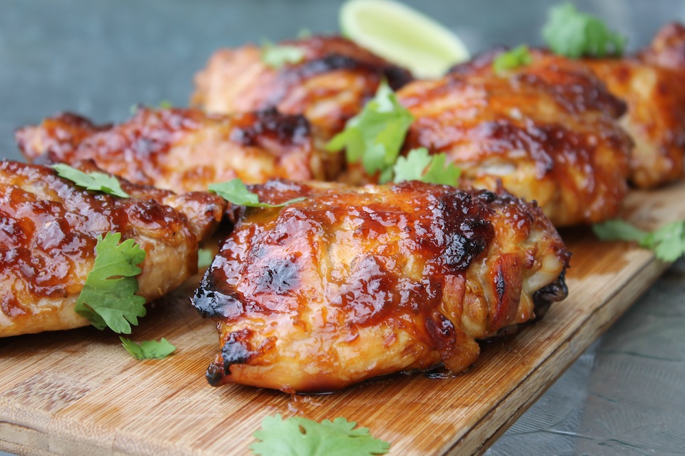 AsianGlazed Chicken Thighs Recipe