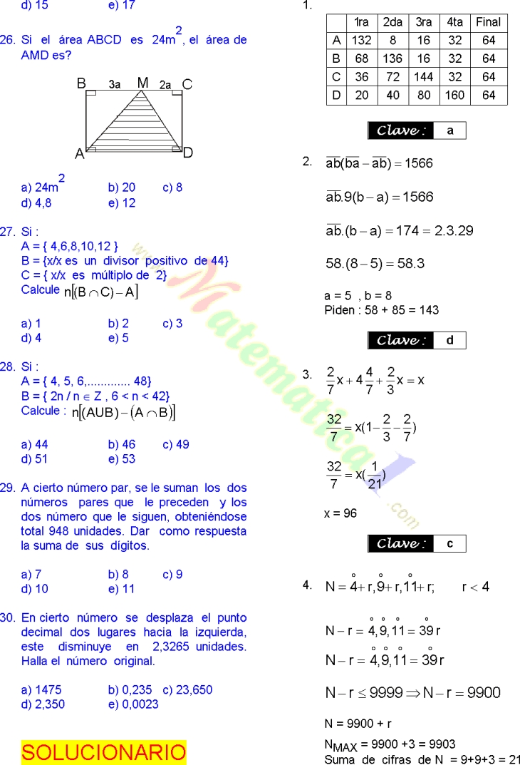 preguntas de matematicas para quinto grado matem 193 ticas 30 problemas resueltos de sexto grado de preguntas de matematicas para quinto grado matem 193 ticas 30 problemas resueltos de sexto grado de
