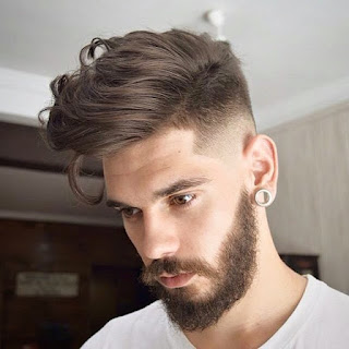 High Fade With Long Hair On Top