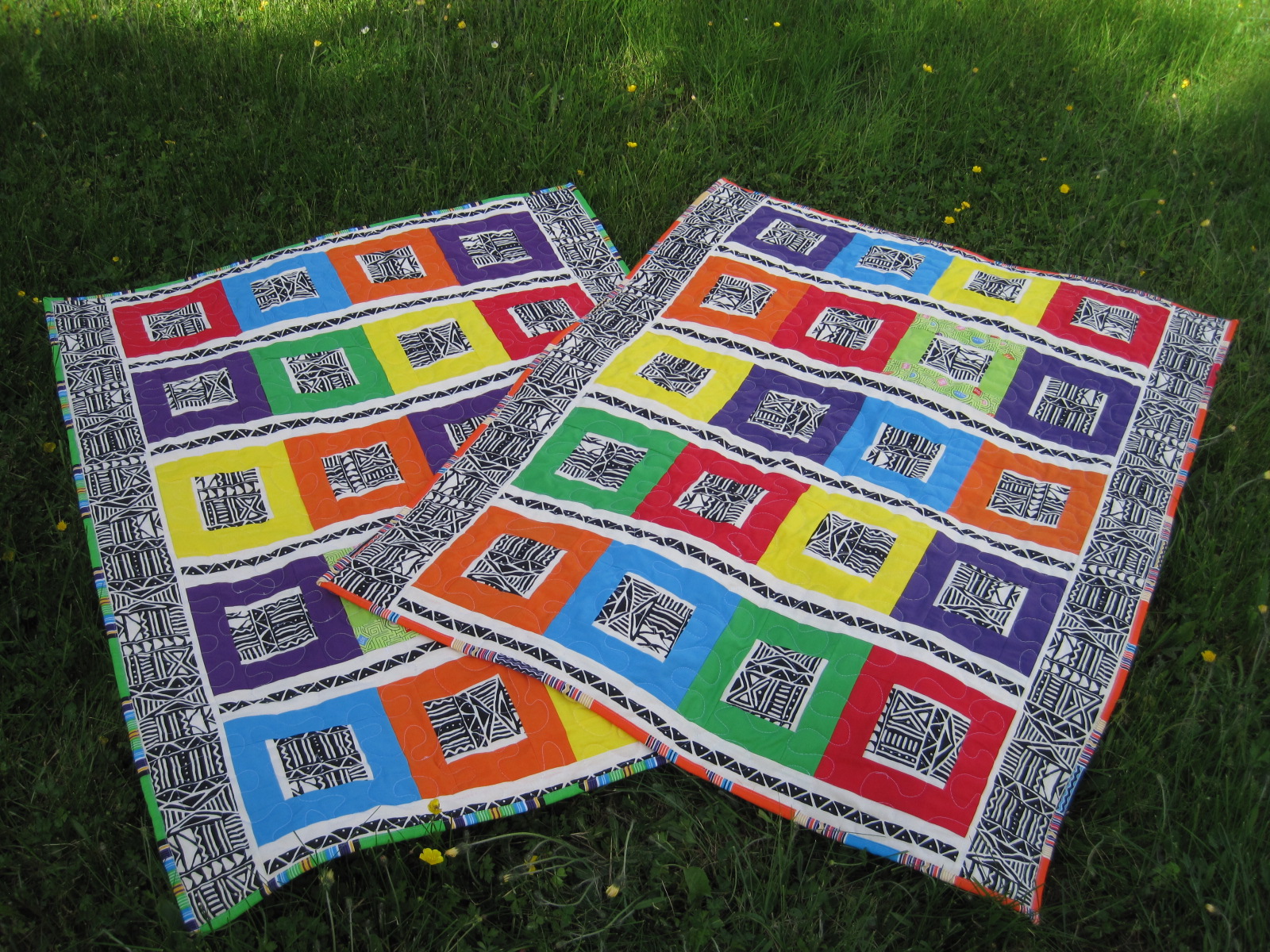 Anja Quilts Double Finish Friday South Africa Bound