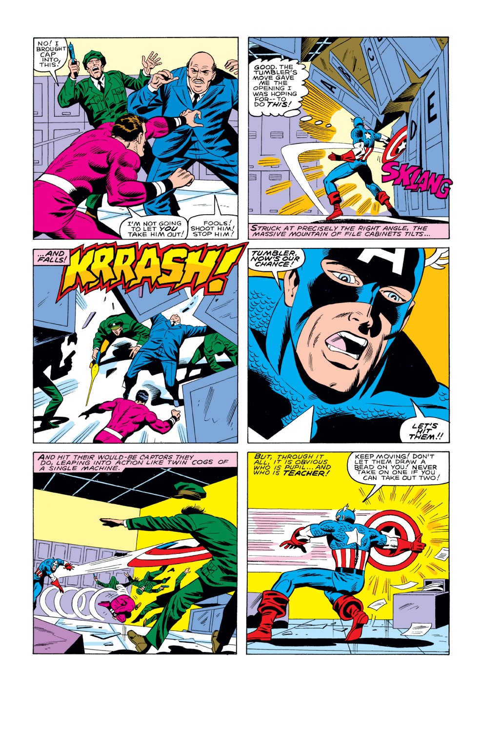 Read online Captain America (1968) comic - Issue #291 - 19