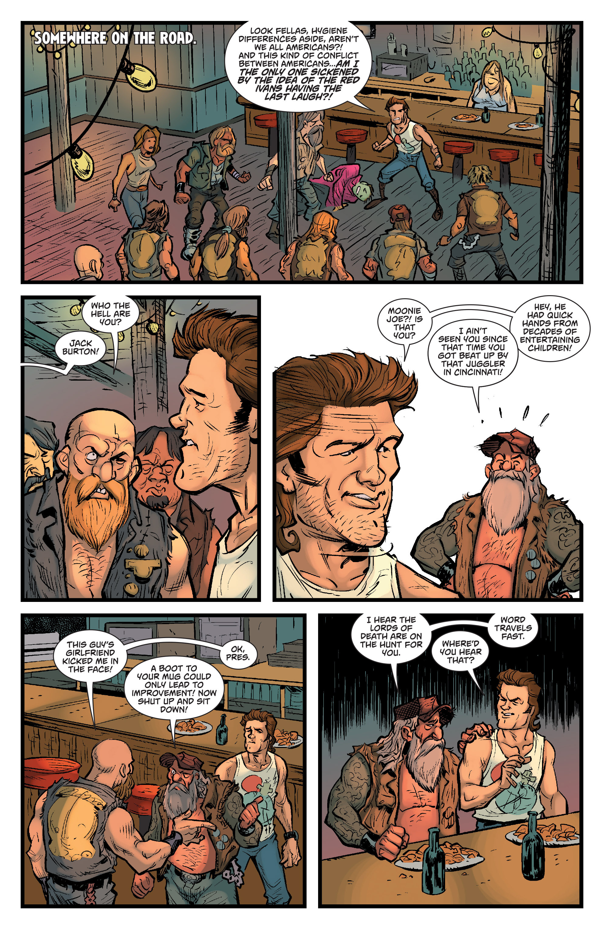 Read online Big Trouble In Little China comic -  Issue #6 - 9