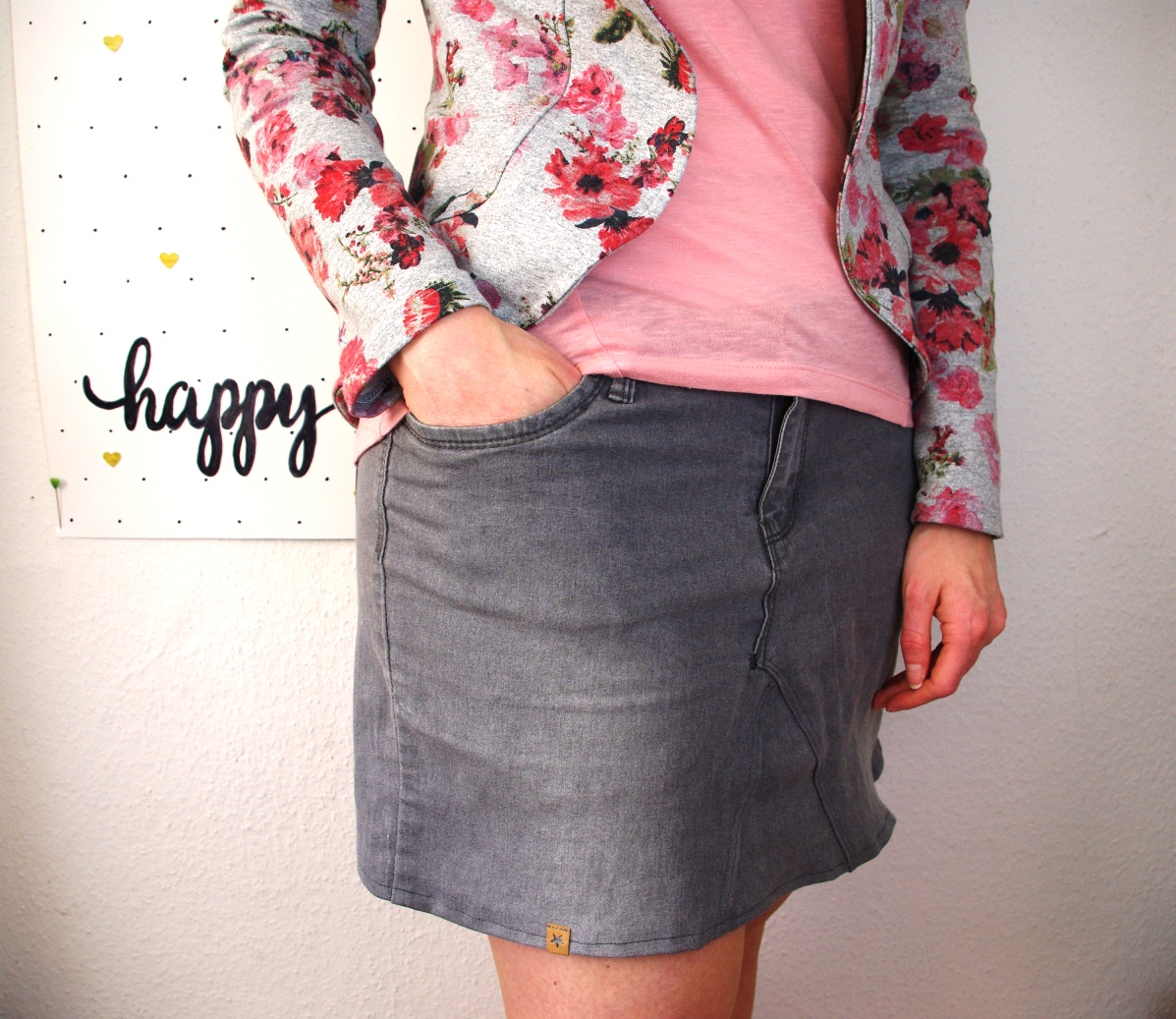 Refashion Rock aus Jeanshose Refashion Rock aus Jeanshose