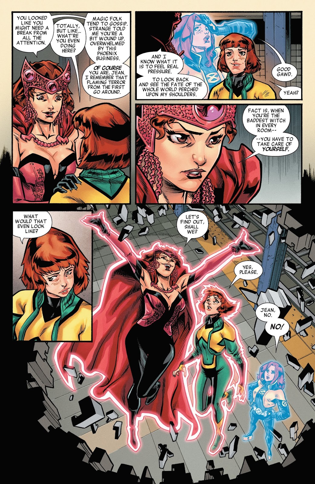 Read online Jean Grey comic Issue 7