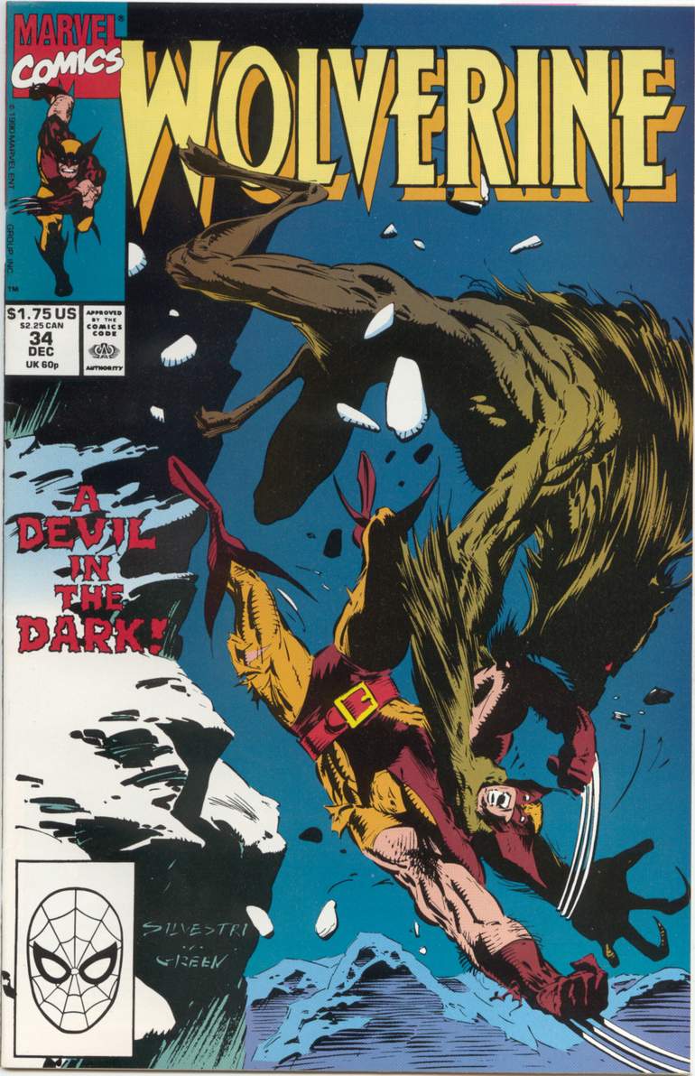 Read online Wolverine (1988) comic -  Issue #34 - 1