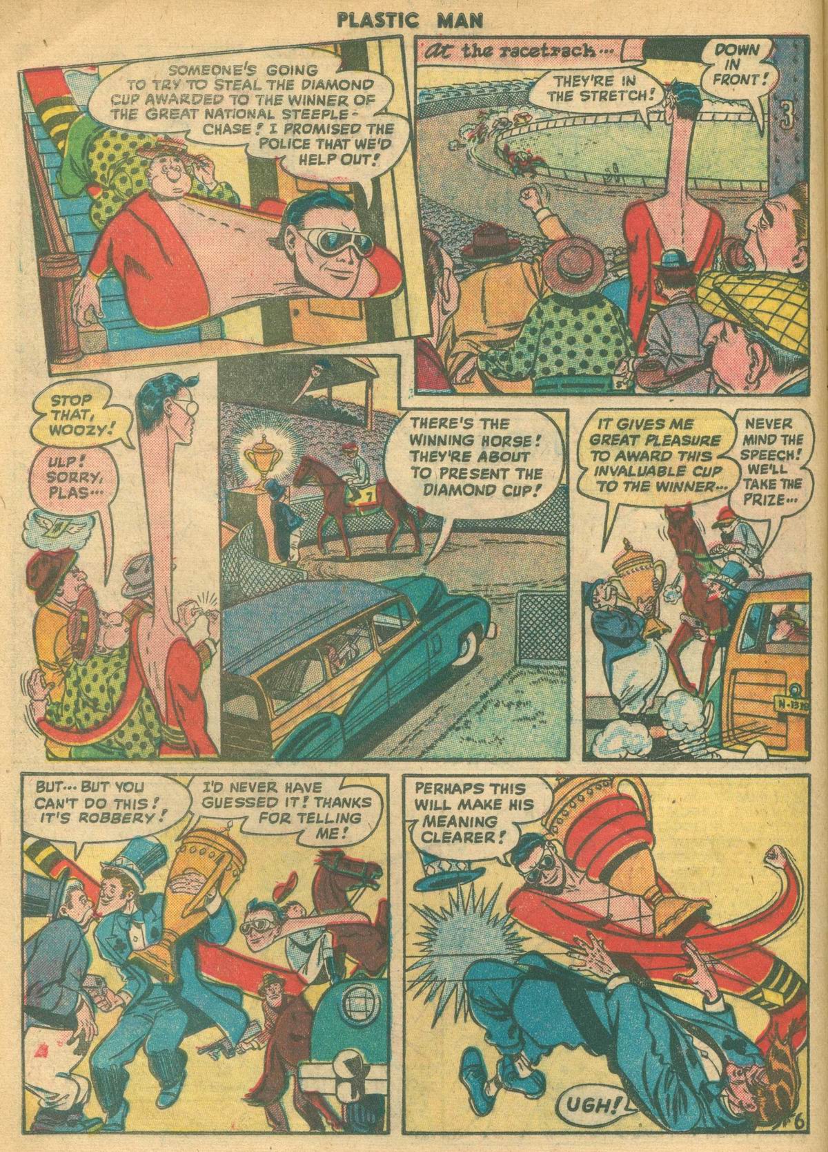 Read online Plastic Man (1943) comic -  Issue #13 - 8