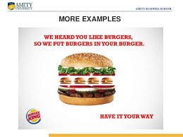 Advertising example. Promotional ads example. Please put my Burgers.