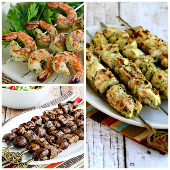 Low-Carb Recipe Love: 20 Low Carb Kabobs or Skewers for the Grill