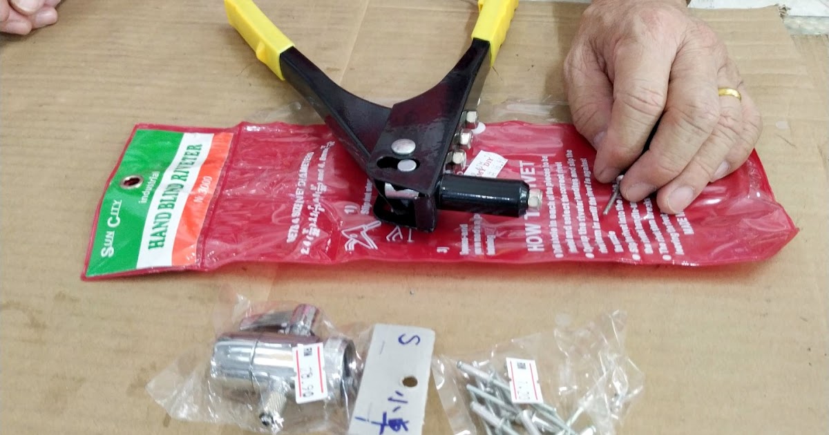 Learn how to operate a Pop Rivet Gun Cyberjaya Student Housing