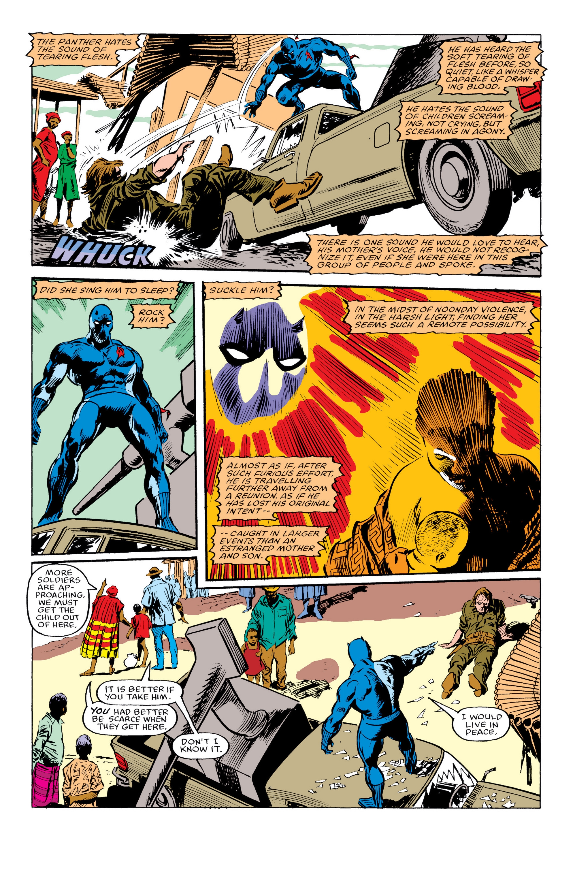 Read online Black Panther: Panther's Quest comic -  Issue # TPB - 76