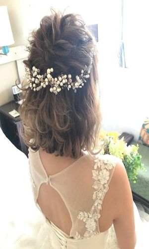 50 Coiffures Mariage Cheveux Court Facile Femme Dor
