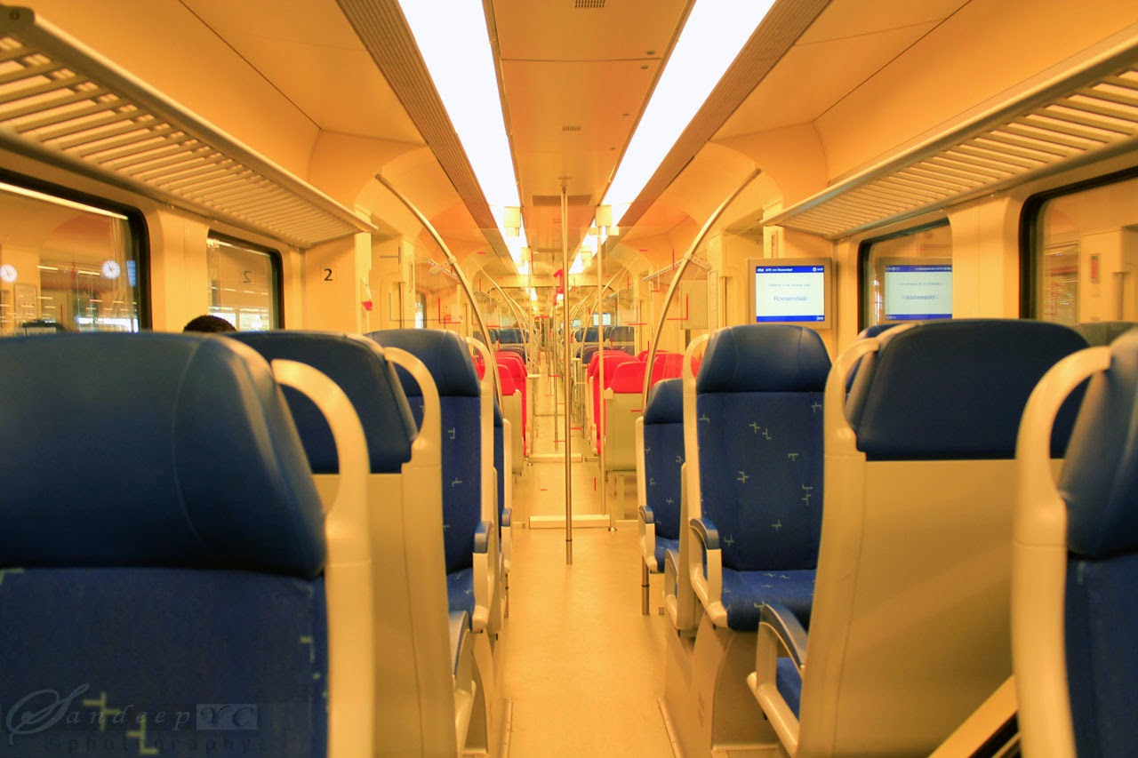 The intercity NS train