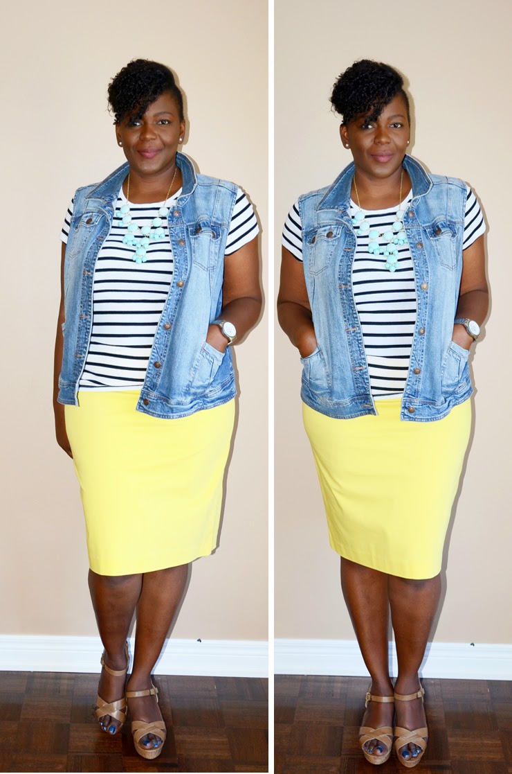 CLOSET REMIX: ONE SKIRT 7 WAYS | My Curves And Curls