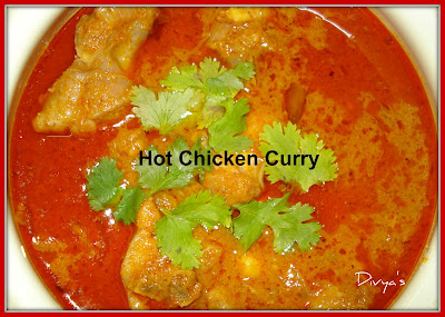 Hot Chicken Capsicum Curry | Chicken And Capsicum Curry | Using Coconut ...