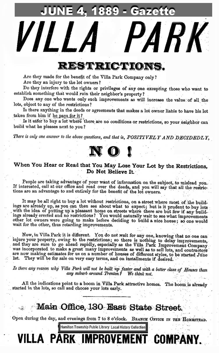 TOM GLOVER'S HAMILTON LIBRARY SCRAPBOOK LOCAL HISTORY WITH A PERSONAL