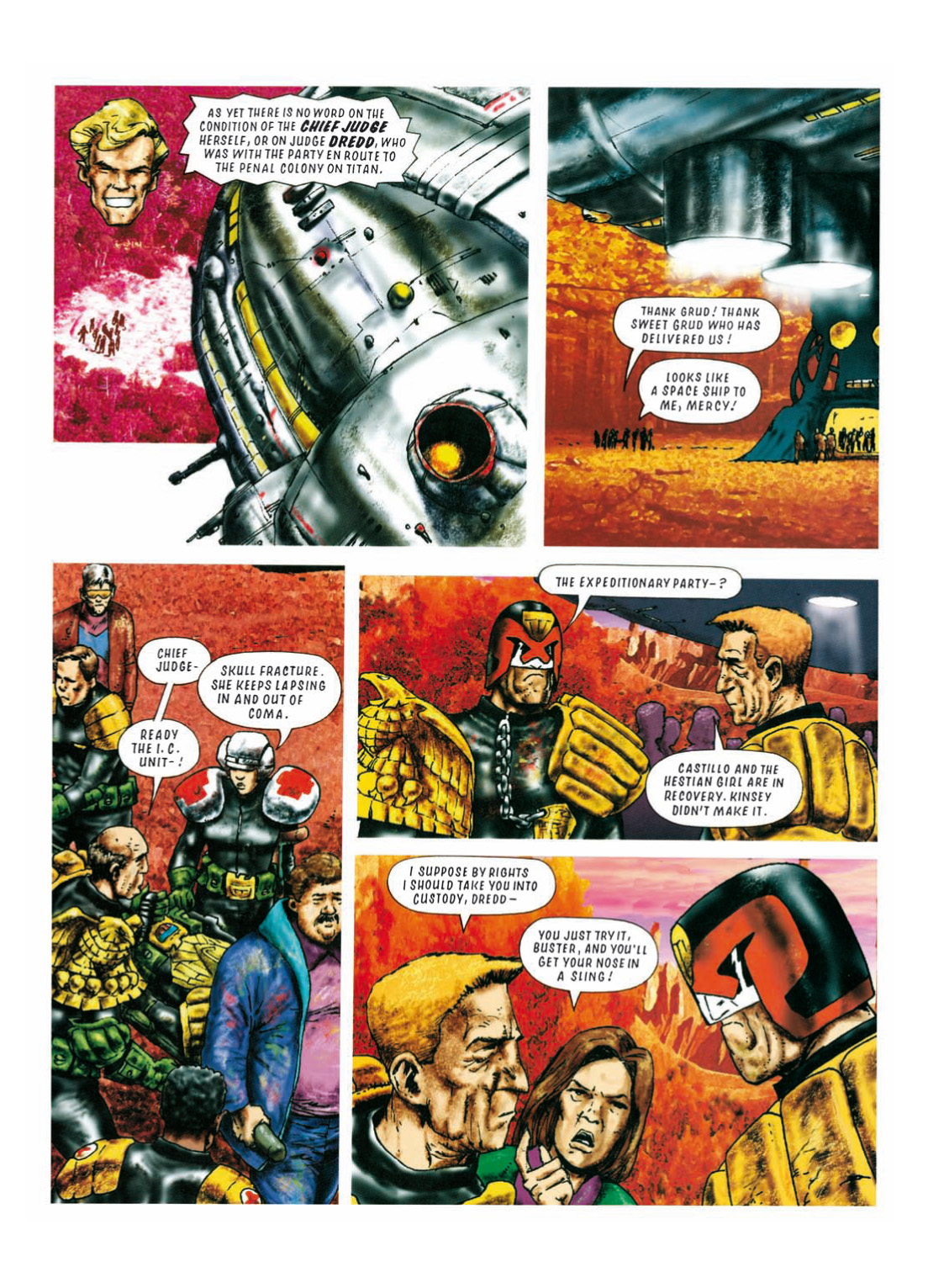 Read online Judge Dredd: The Complete Case Files comic -  Issue # TPB 21 - 288