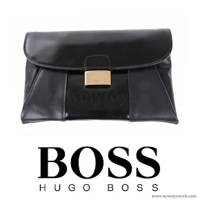 Queen Letizia style HUGO BOSS Fanila Clutch Bag